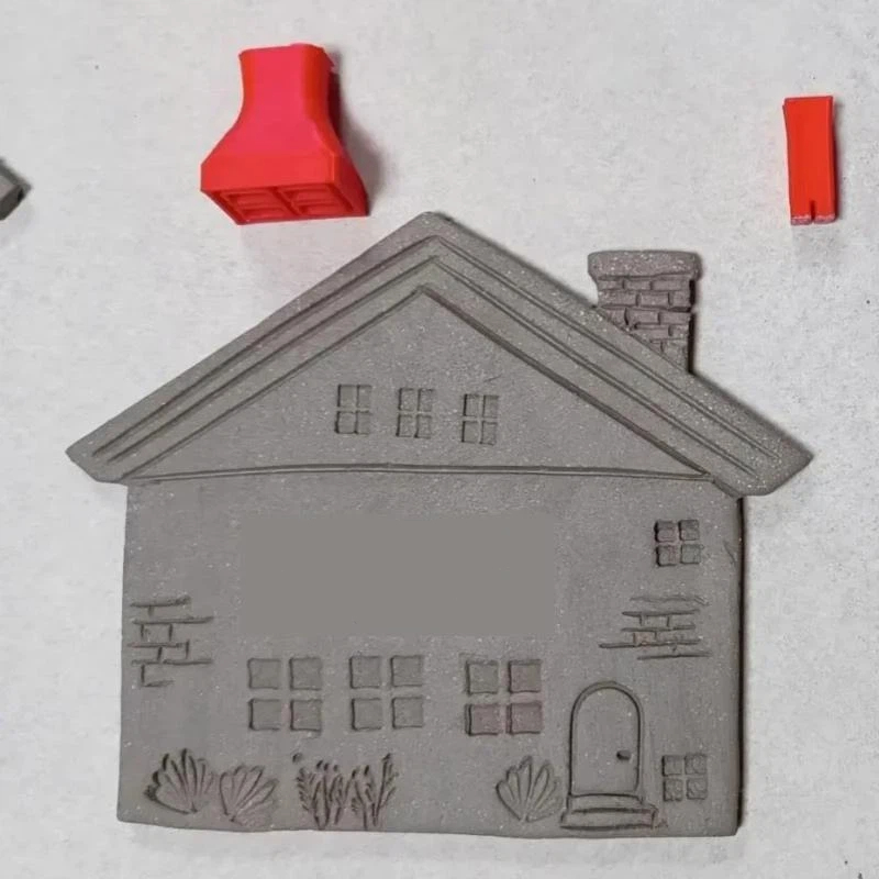 25pcs Plastic Clay Stamp & Mol - Wax Seal Stamp Kit 评论和价格