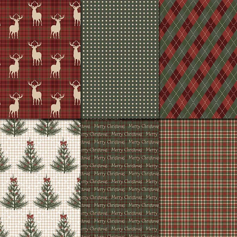 1Set Vintage Merry Christmas S - Graph Paper Pad 评论和价格