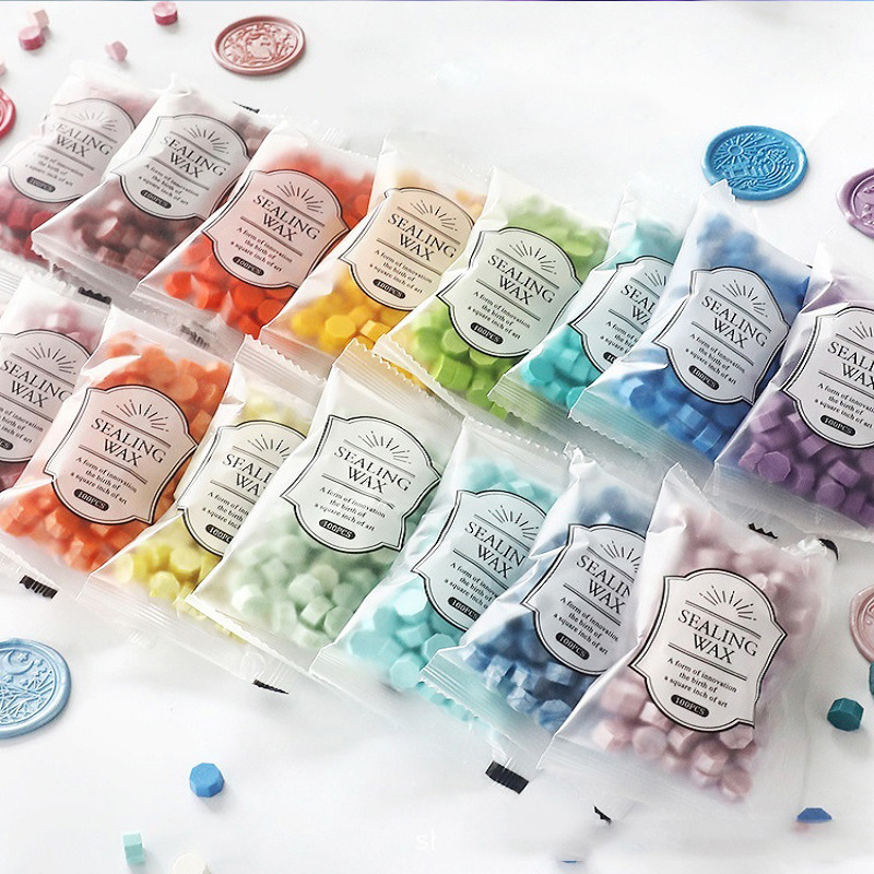 100 Pcs Wax Seal Beads Sealing - Wax Seal Stamp Kit 评论和价格
