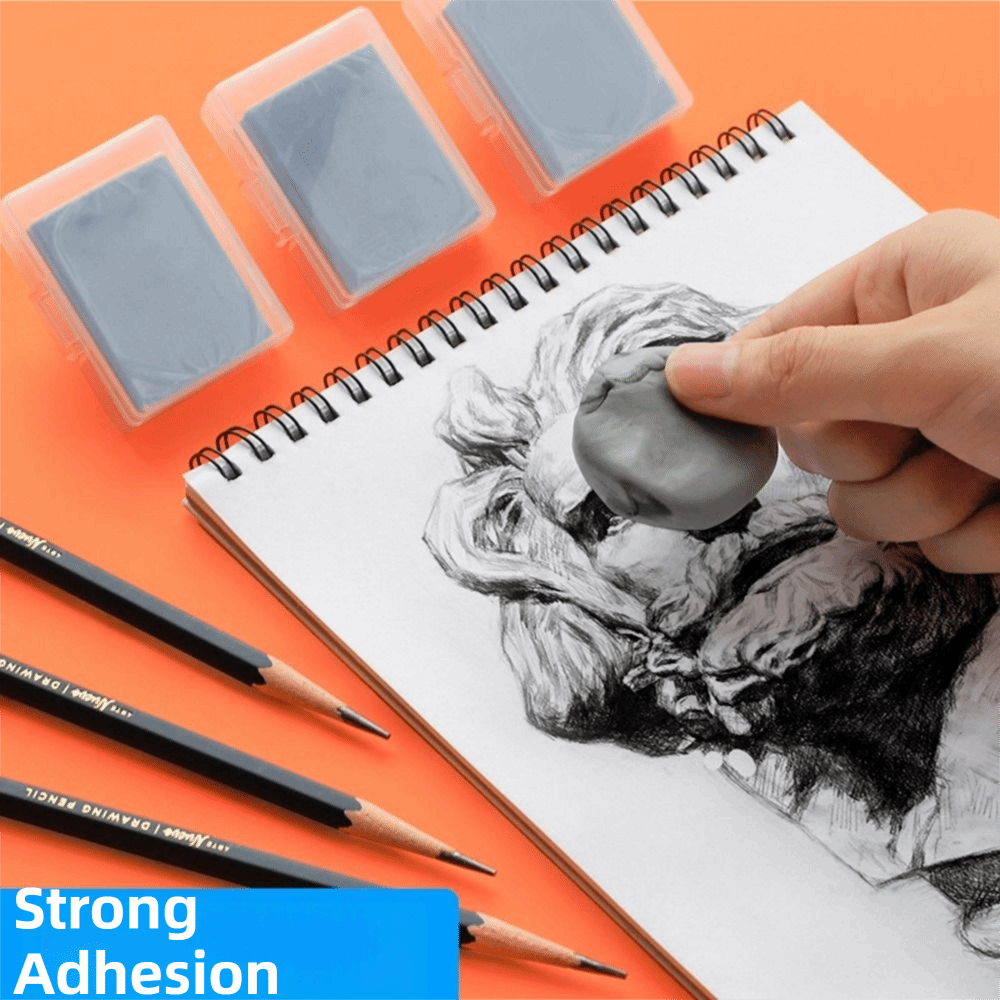4Pcs Correcting Soft Sketching - Rubber Eraser Kneaded 评论和价格