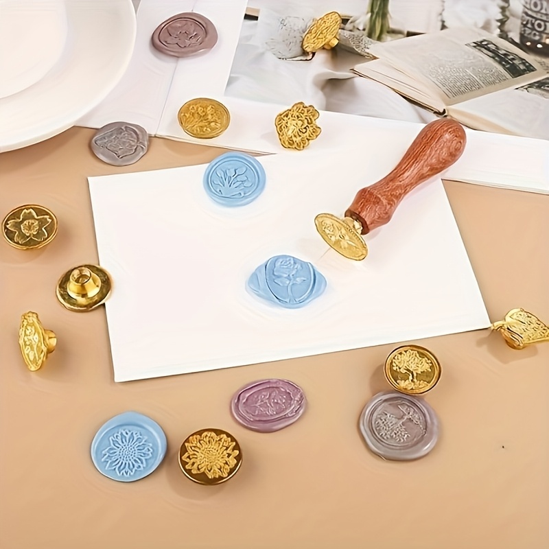 21pc wax stamp set with variou - Wax Seal Stamp Kit 评论和价格
