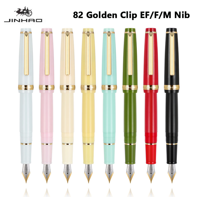 Jinhao 82 Fountain Pen Golden  - Office Stationery Supply Business 评论和价格