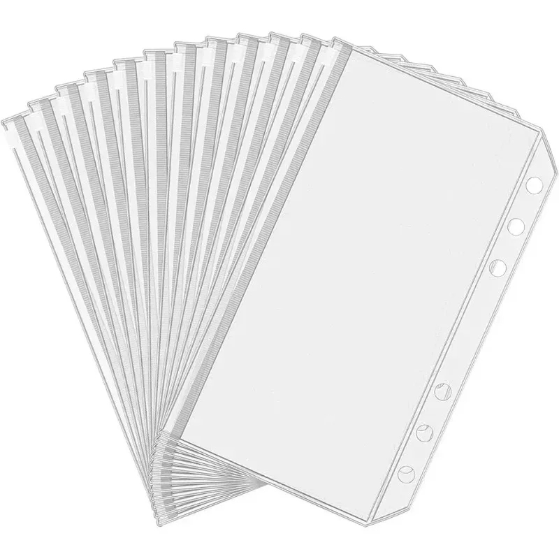 6-24PCS A6 6-Hole Zipper Binde - Planner Weekly Budget 评论和价格