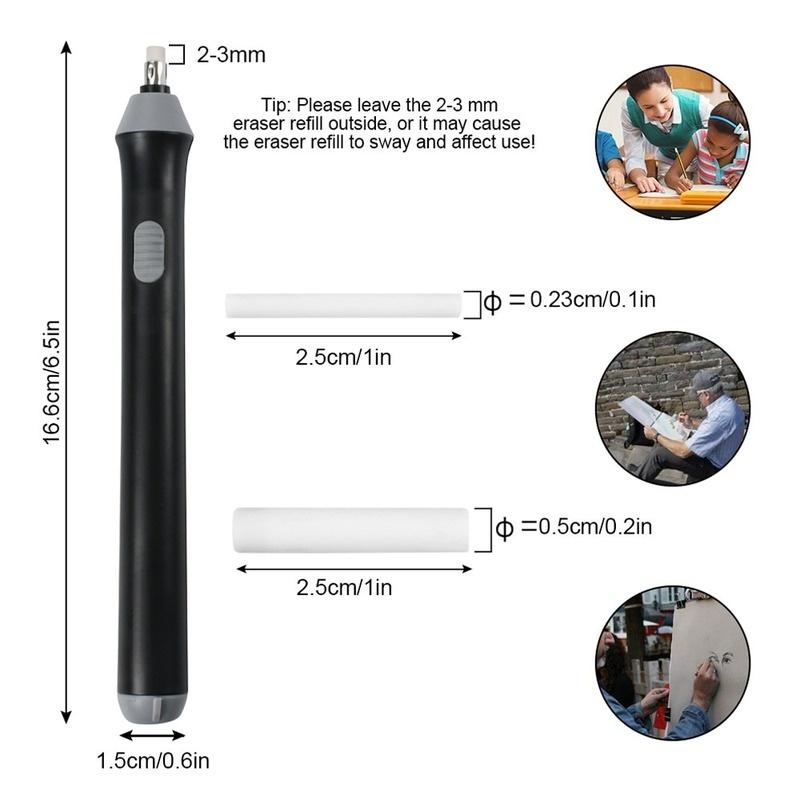 1Pc Electric Eraser Pencil Dra - Rubber Eraser Kneaded 评论和价格