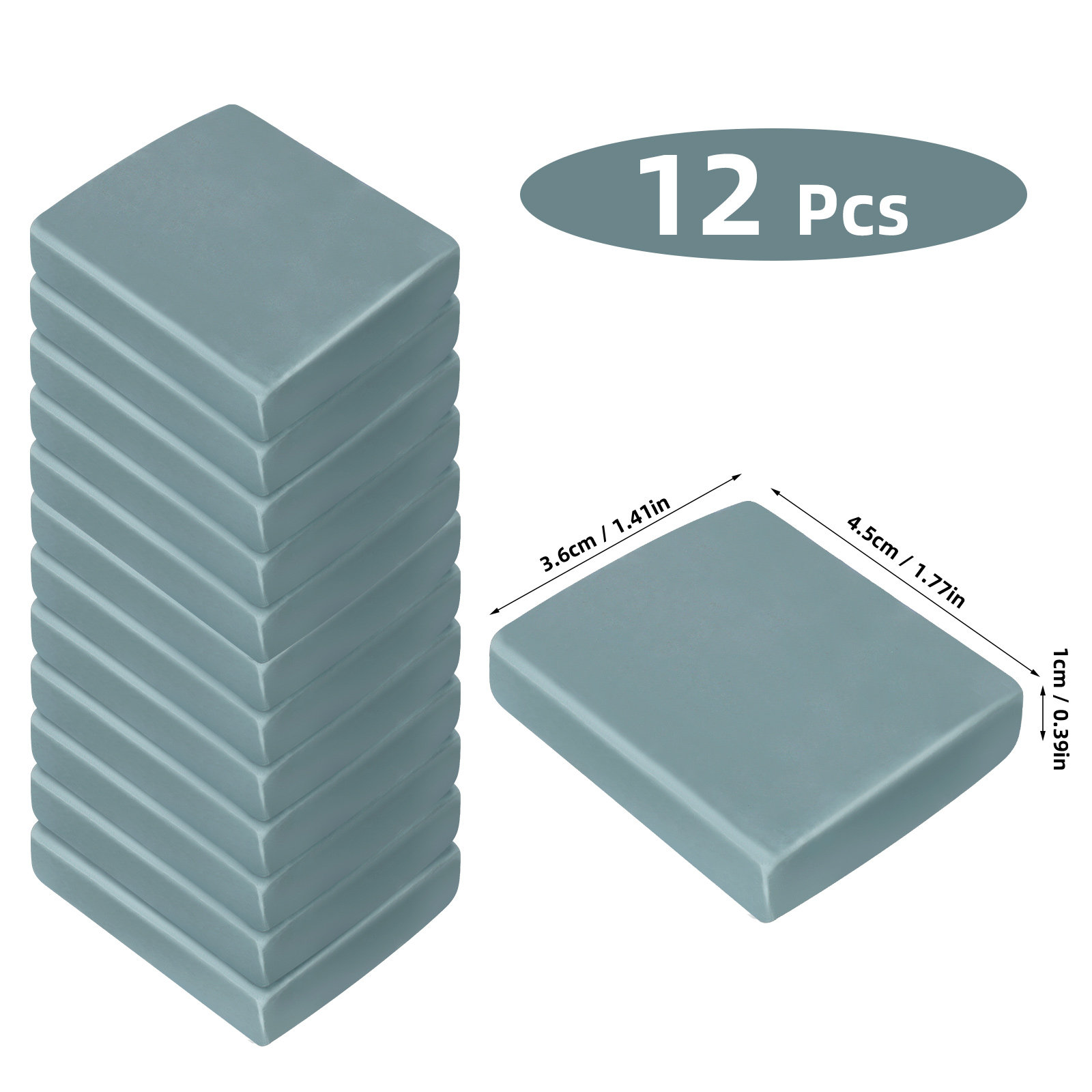 12Pcs Art Erasers for Drawing  - Rubber Eraser Kneaded 评论和价格