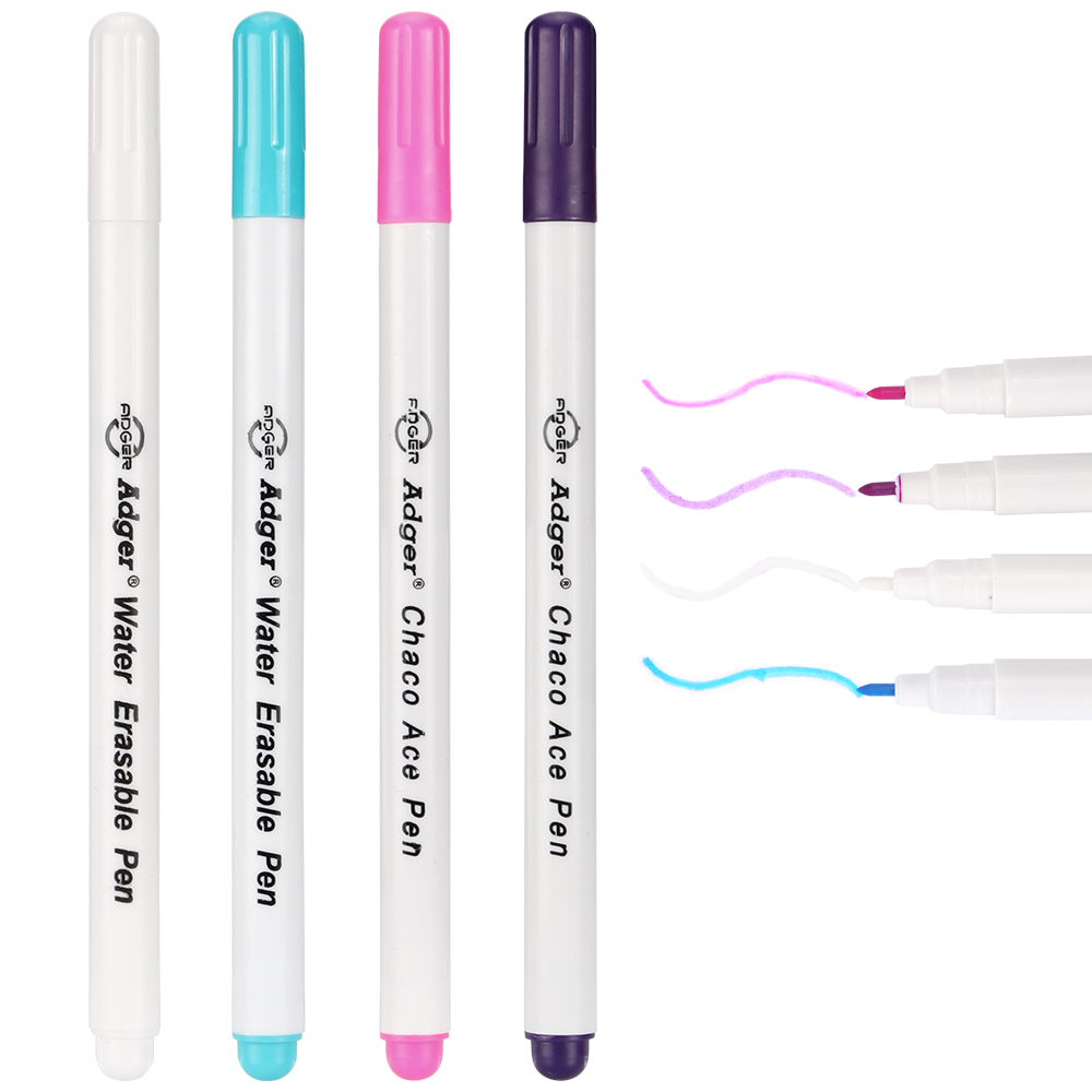 4Pcs/Set Vanishing Fabric Mark - Whiteboard Marker Set 评论和价格