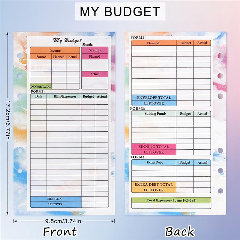 Latest ABBQ-A6 Budget Planner  - Planner Weekly Budget 评论和价格