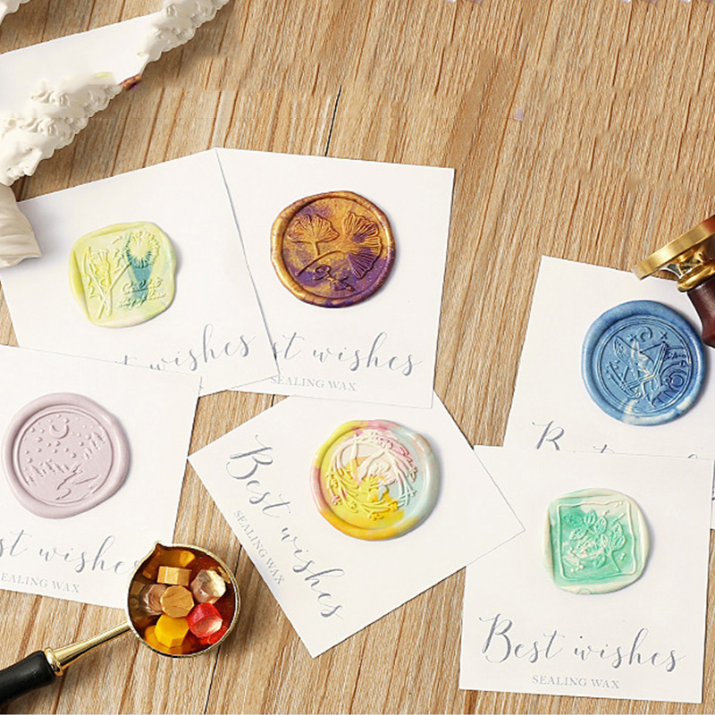 100 Pcs Vintage Wax Seal for S - Wax Seal Stamp Kit 评论和价格