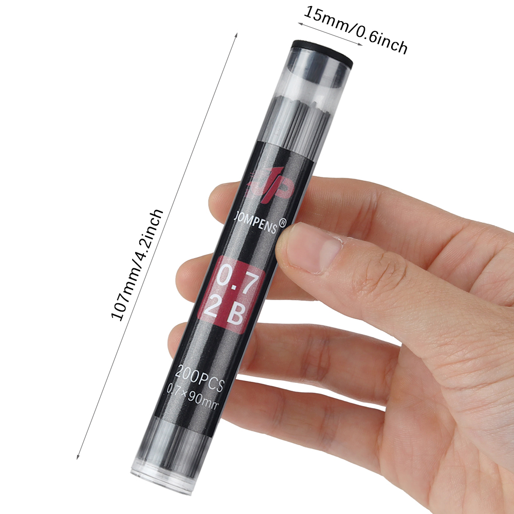 1box Large Capacity Round Tube - Mechanical Pencil Lead 评论和价格