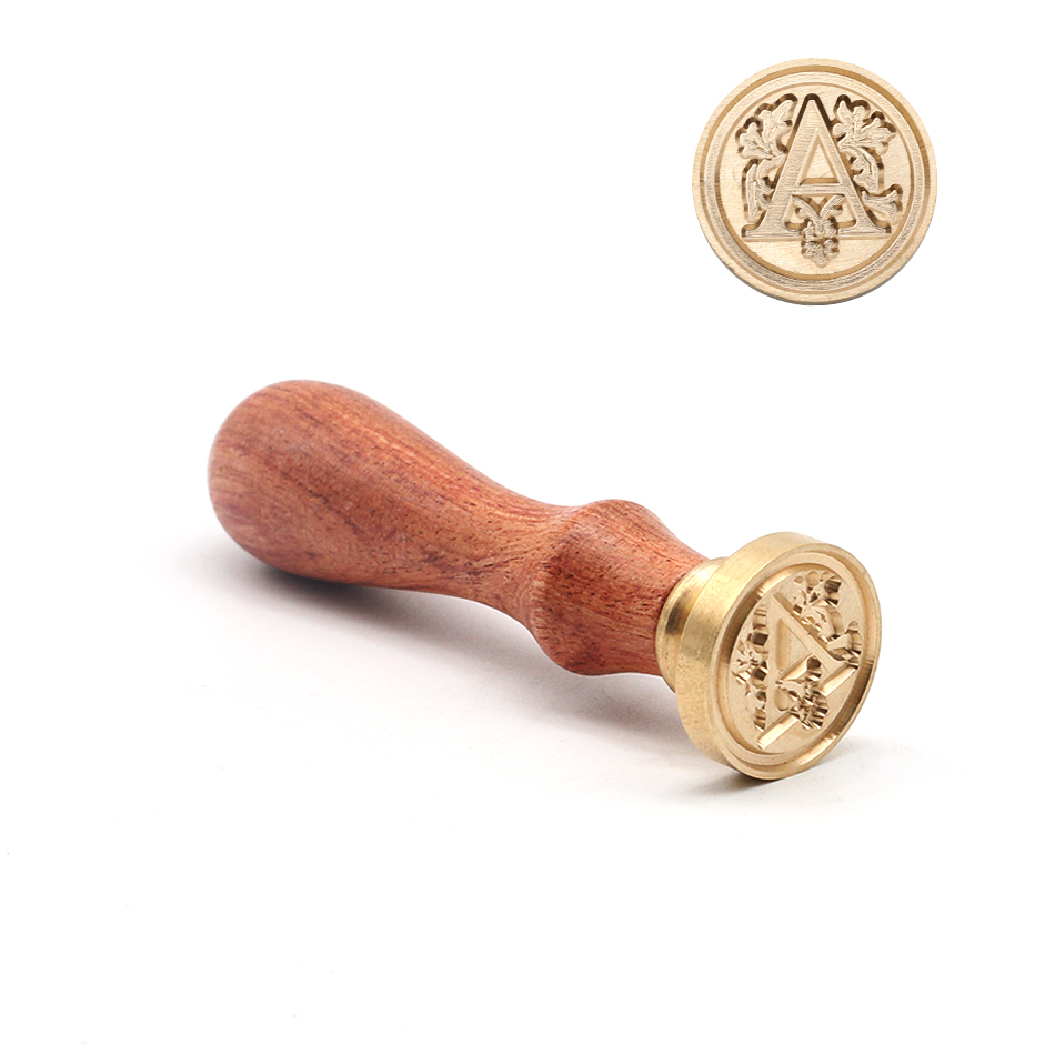 •Retro Wood Stamp Classic 26 L - Wax Seal Stamp Kit 评论和价格