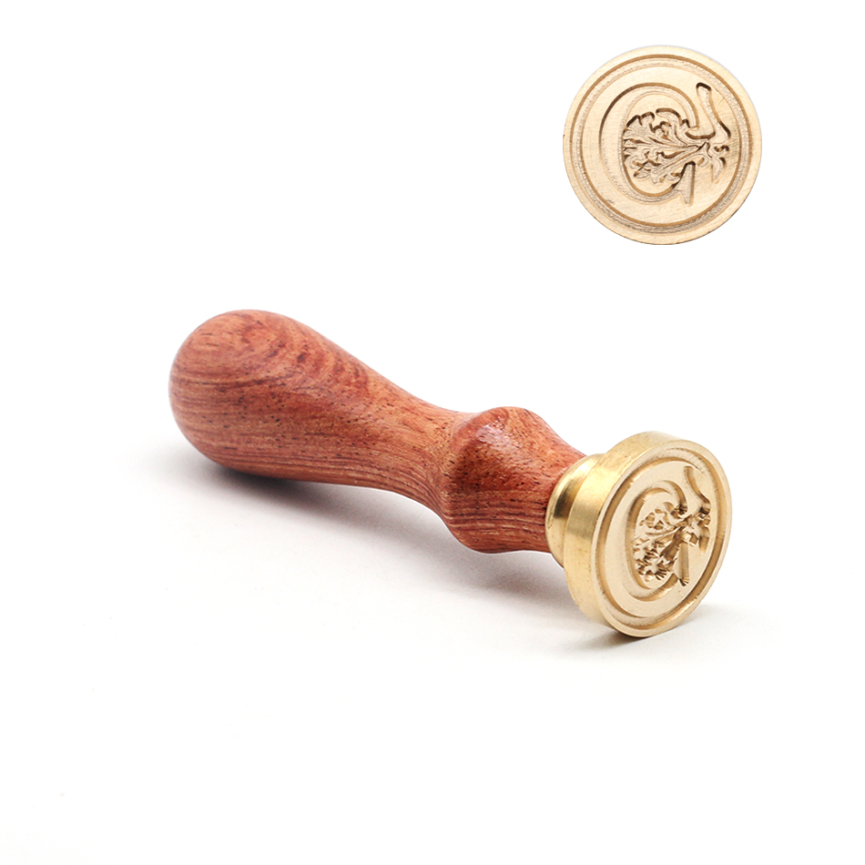 •Retro Wood Stamp Classic 26 L - Wax Seal Stamp Kit 评论和价格