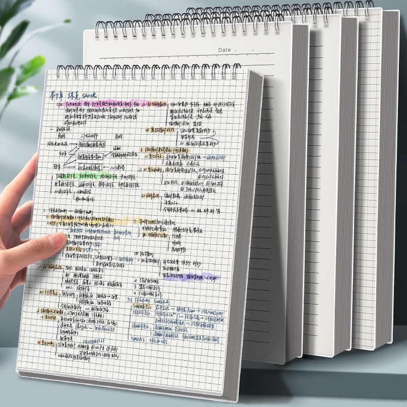 B5 notebook upturned coil book - Graph Paper Pad 评论和价格